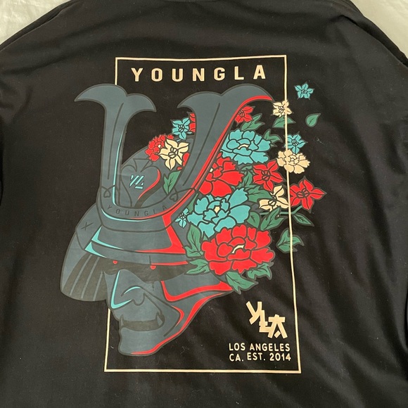 YoungLA Long Sleeve Graphic Shirt - Picture 1 of 4